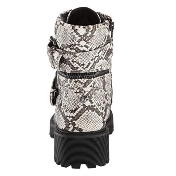 Guess GBG Los Angeles SLAYDER Combat Boots - Picture 3 of 8